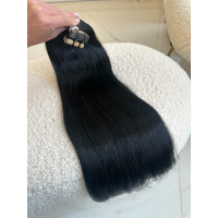 Extensii Tape-in SLAVIC Hair Negru